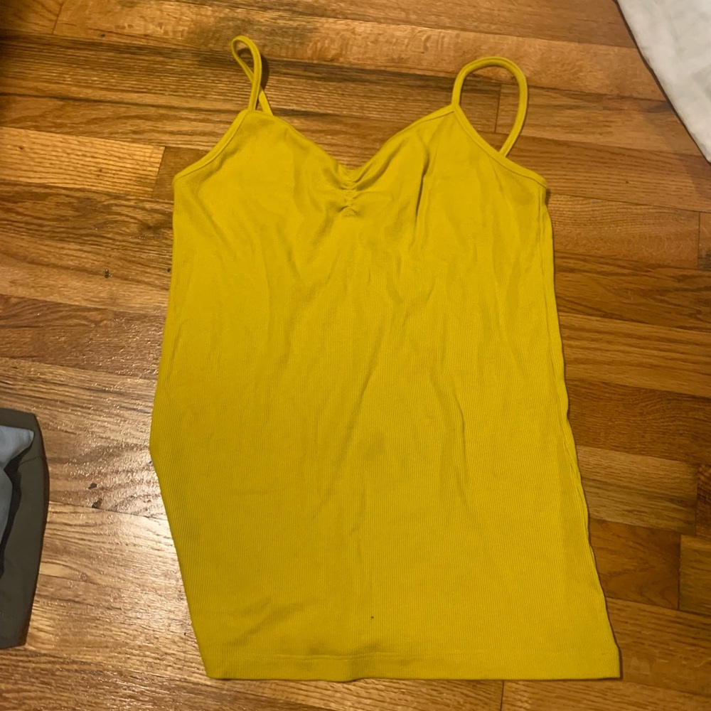 Yellow tank top